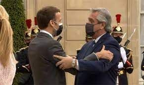 Fernández logró un fuerte apoyo de Macron para la Argentina: "Francia está de su lado"