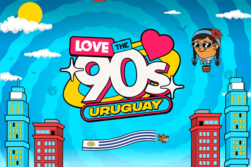 LOVE THE 90s llega a Uruguay: la fiesta que trae de vuelta una época y puede convertir la memoria en encuentro